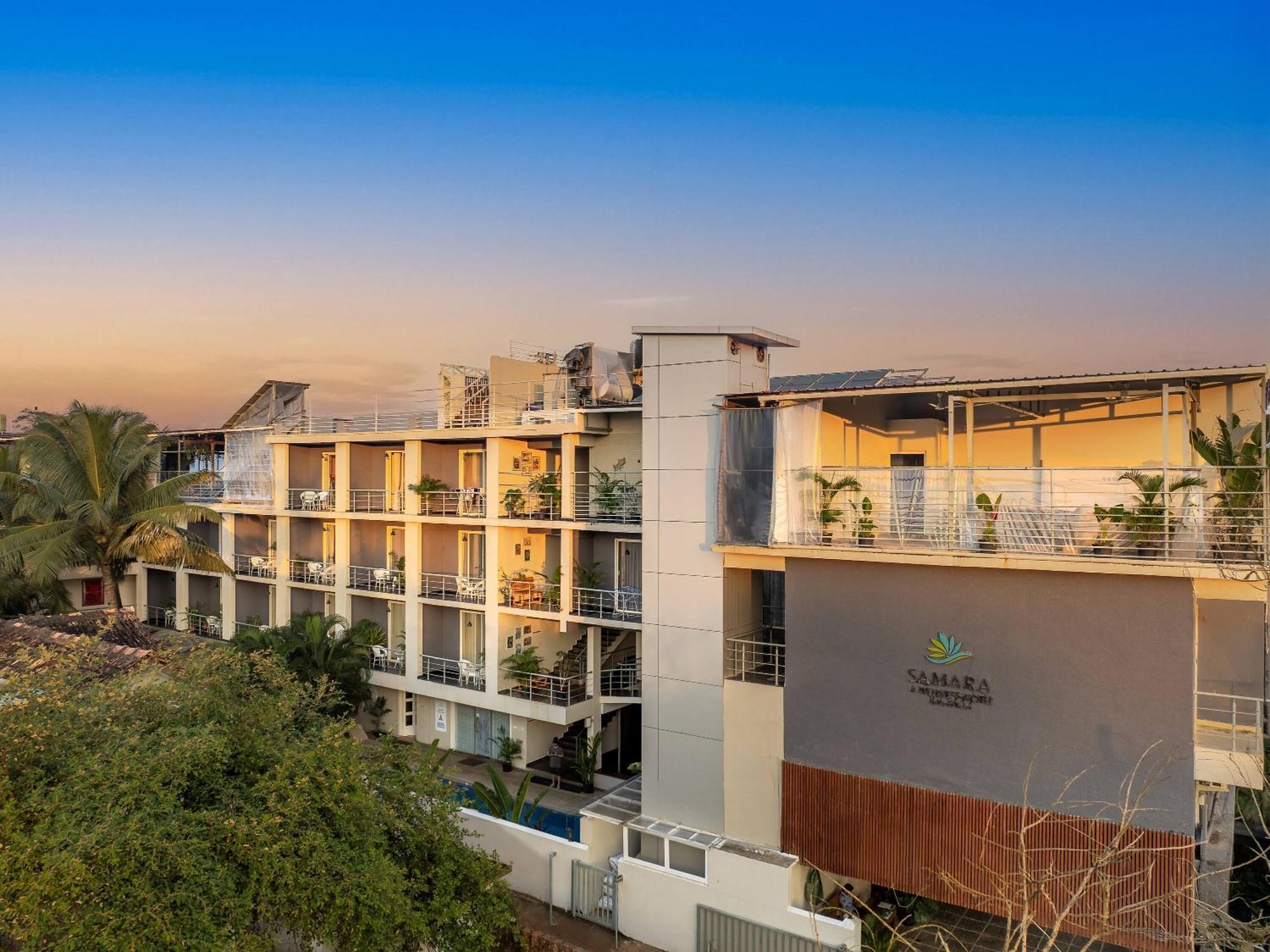 Echor Samara Morjim Goa Sea View Restro Hotel Buitenkant foto